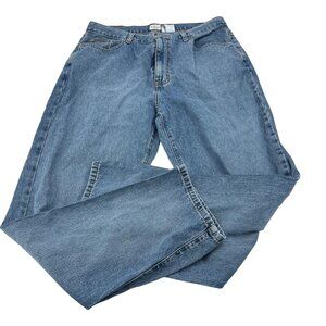 Calvin Klein Womens Vintage Easy Fit Jeans 14x30 Blue Denim Sandblast 100% Cotto